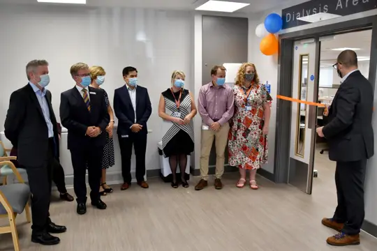Ulverston celebrates the official opening of the Furness Renal Centre