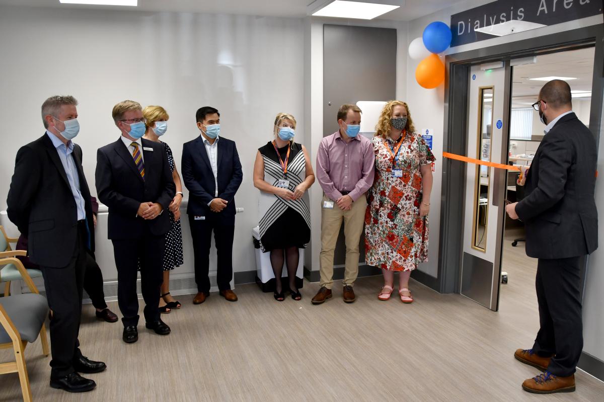 Ulverston celebrates the official opening of the Furness Renal Centre