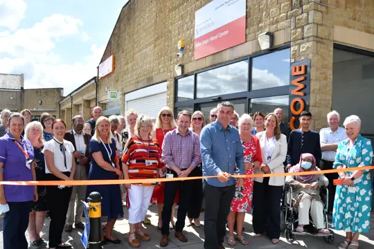 Ribbon cutting ceremony for John Sagar Renal Centre, Burnley